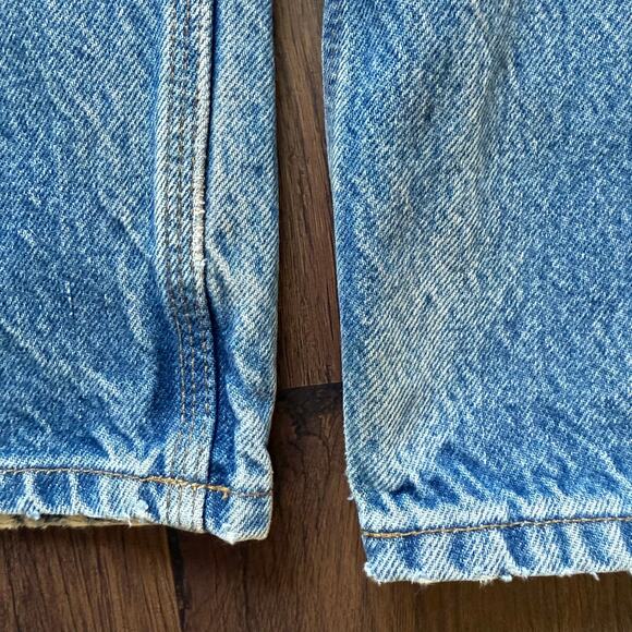 Carhartt B480 Traditional Fit Jeans 38x32 Light Wash Denim 2014 - Picture 6 of 8